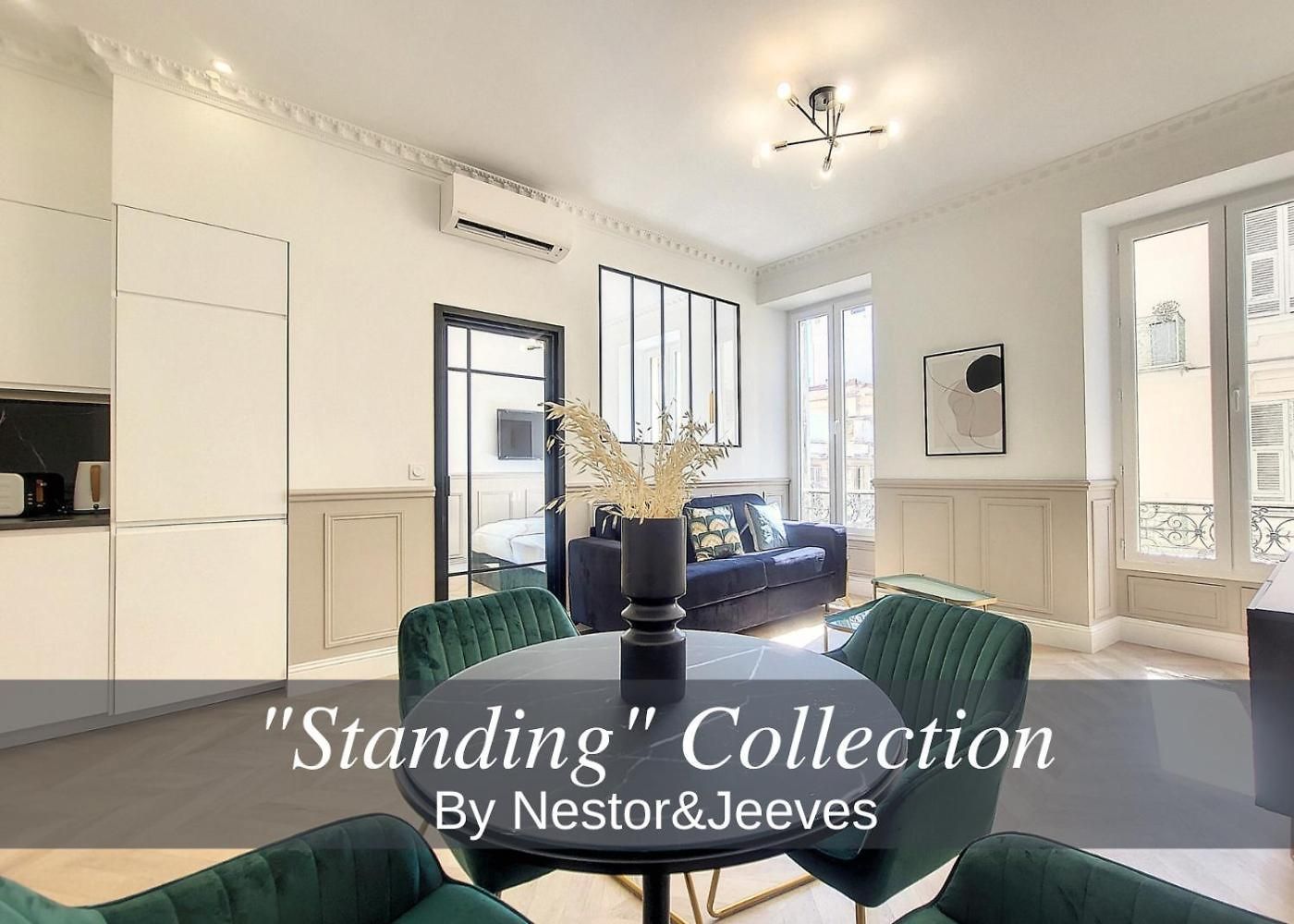 Nestor&jeeves - Emeraude - - Modern Appartement Nice
