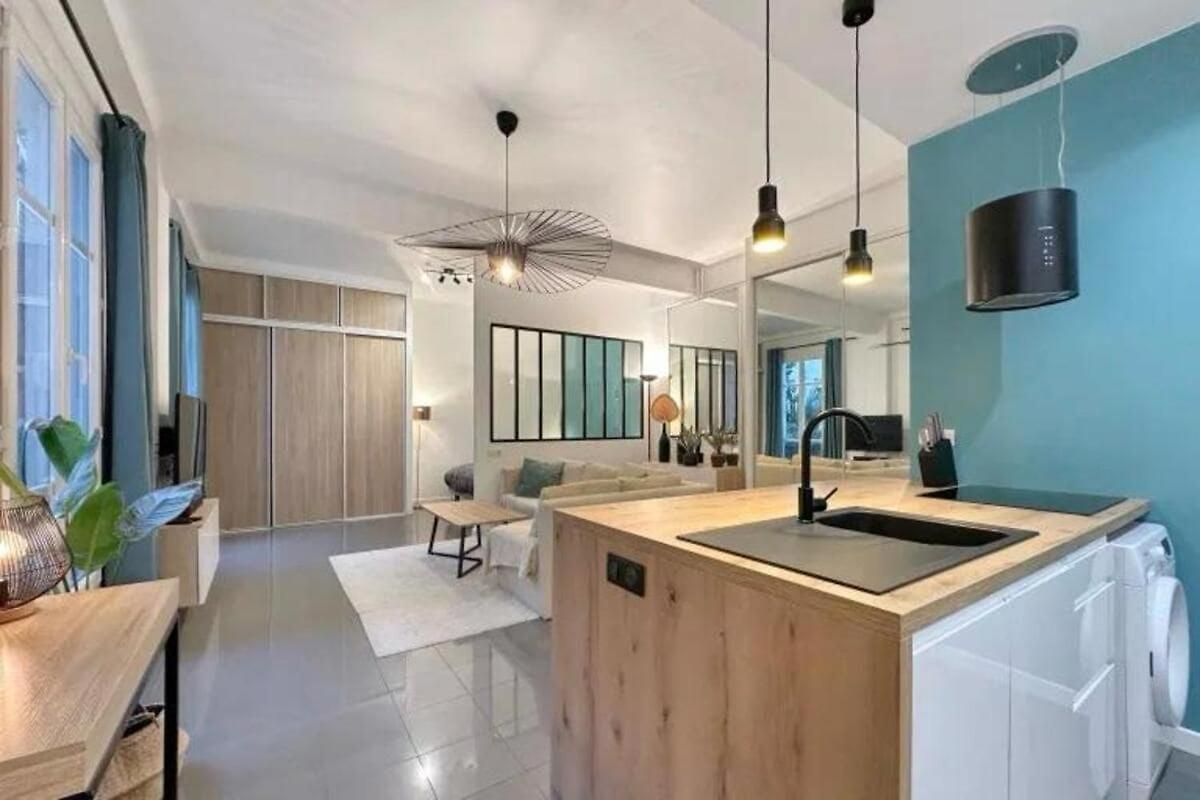 Apartment Loft Carre D'or - Wifi, Climatisation, 4 Personnes Nice