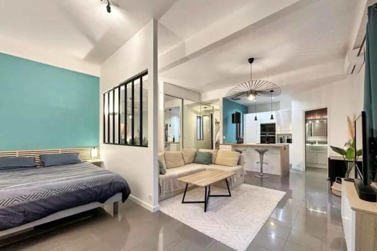Loft Carre D'or - Wifi, Climatisation, 4 Personnes Apartment Nice