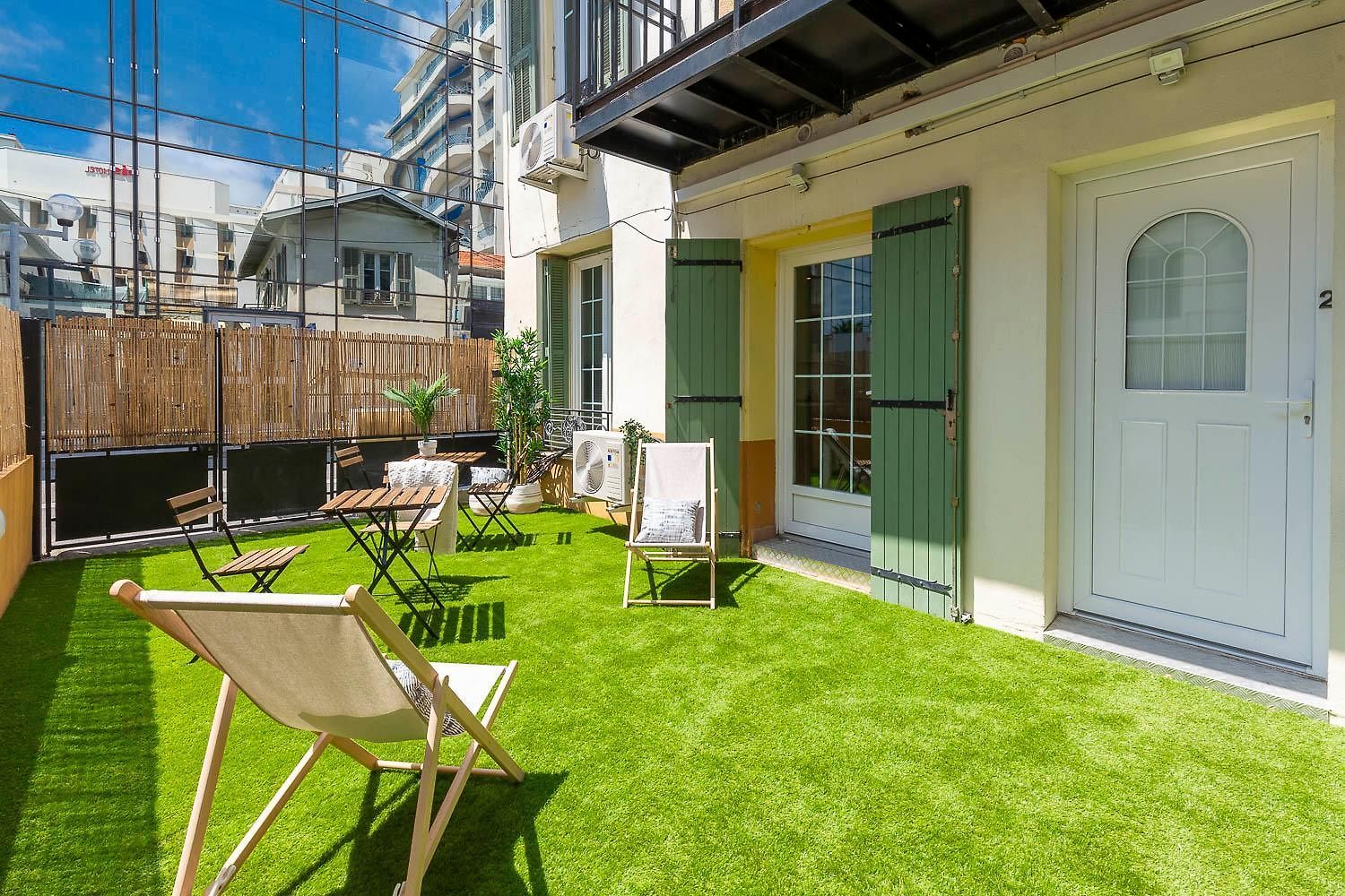 Appartement Maska - Avec Terrasse Proche Et Aéroport De Nice