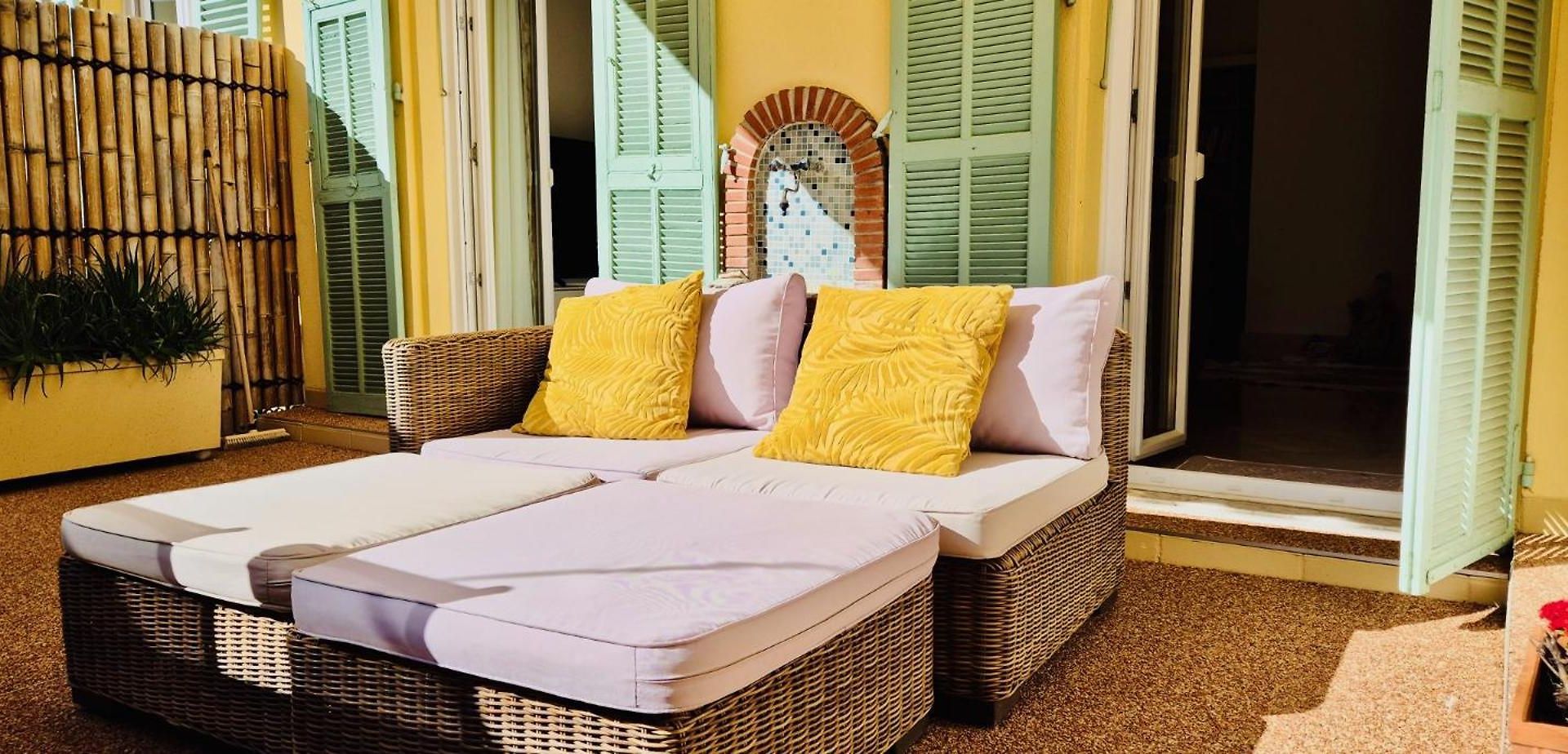 Appartement Elegant In Centre With Grand Terrace Nice