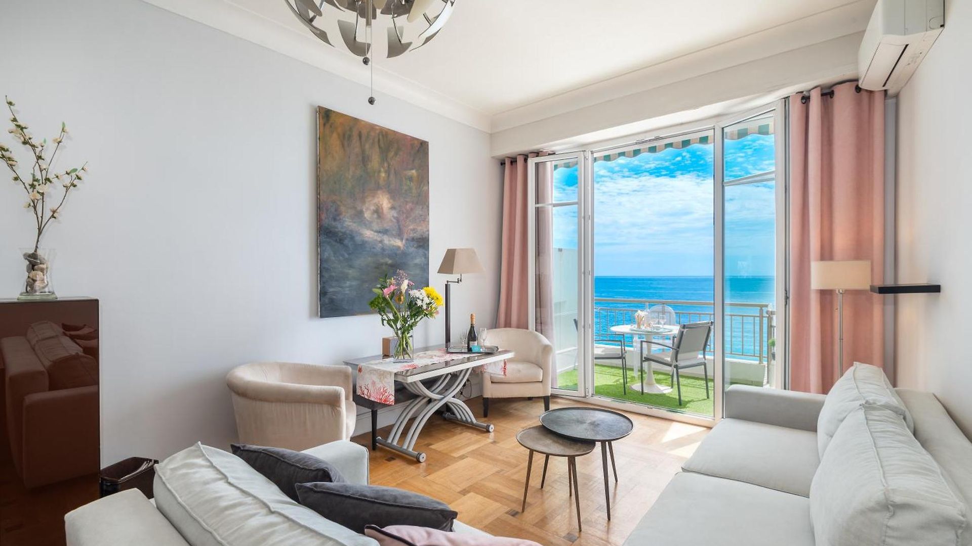 Le Méditerrannée By Enjoynice, Breathtaking Sea View, 2 Terraces&airco Appartement *