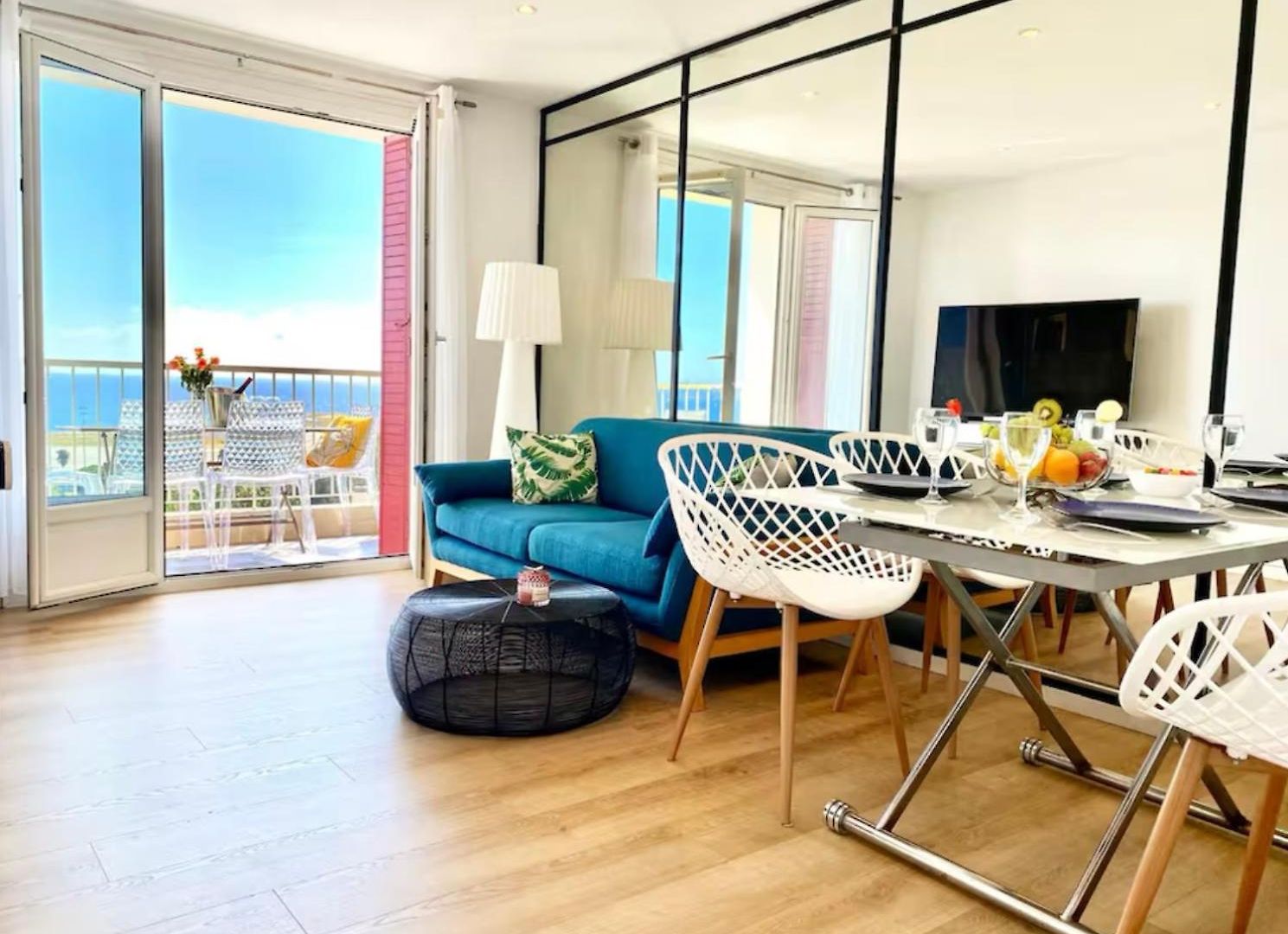 Appartement Panoramic Sea View - Air Conditioning - Terrace - 2 Bedrooms - Kitchen - Wifi - Tramway