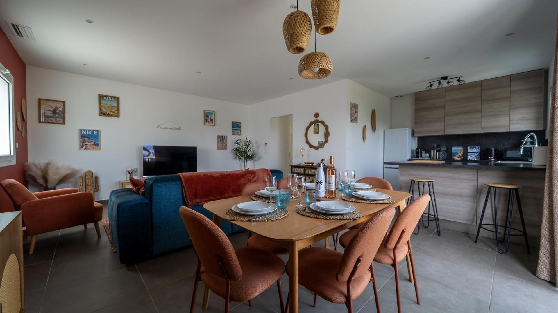 Maison Nicoise Vue Degagee Avec Jacuzzi Privatif *