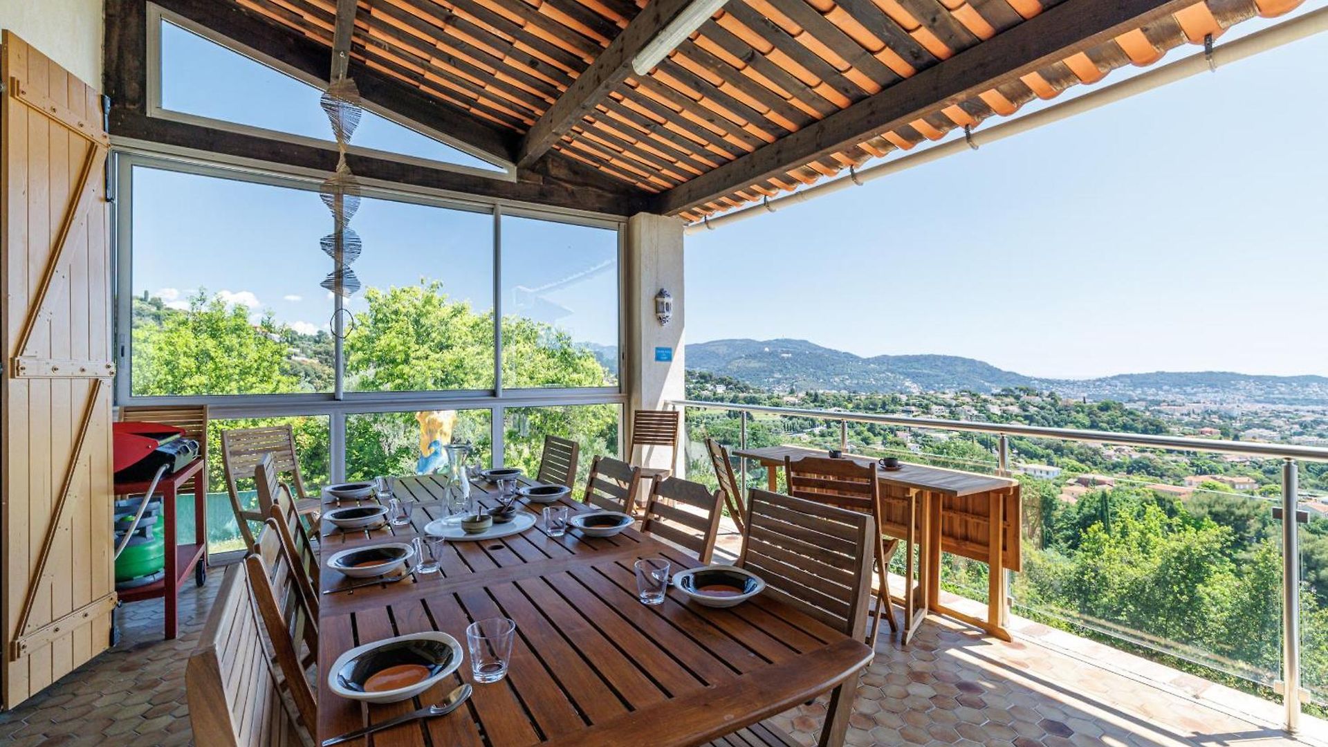 Villa Monte Cristo - Conviviale A - Superbe Vue, Piscine Et Jeux En Plein Air Nice