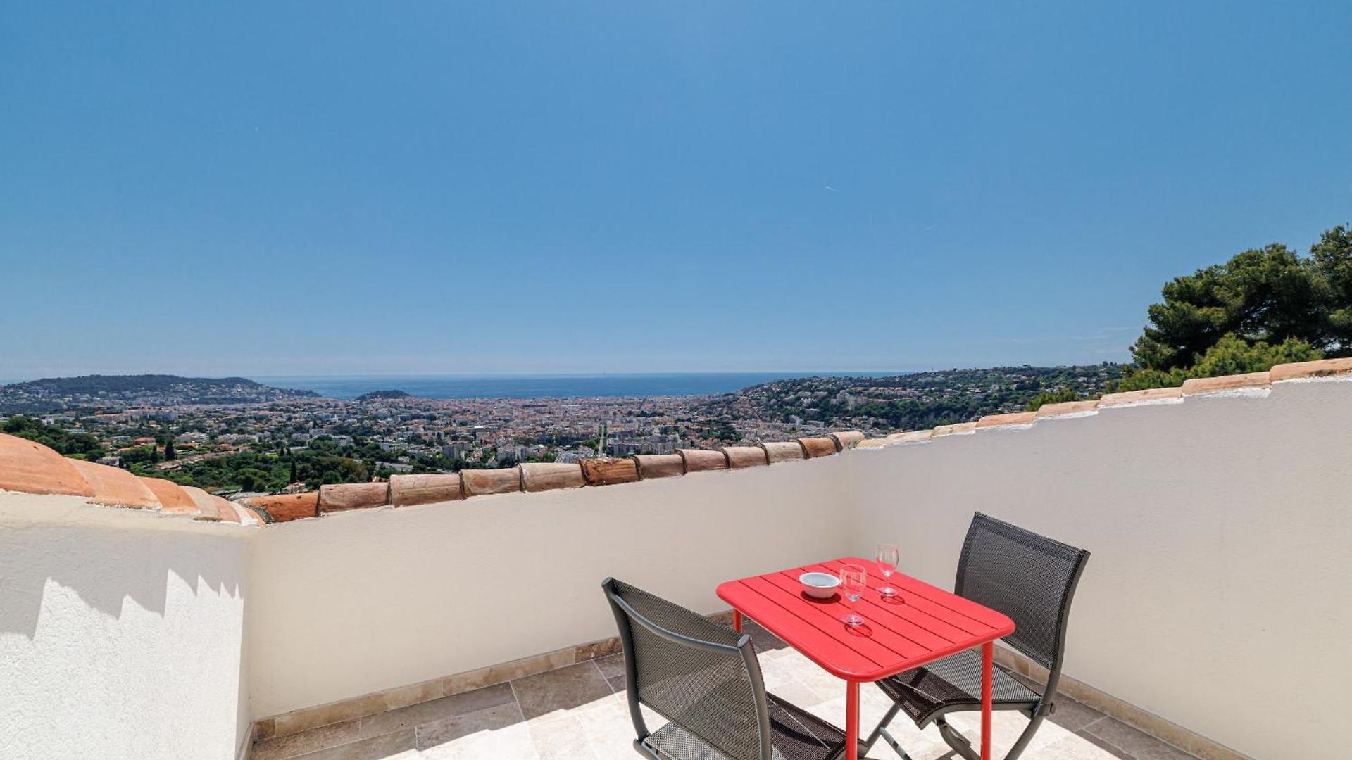 Villa Monte Cristo - Conviviale A - Superbe Vue, Piscine Et Jeux En Plein Air Nice