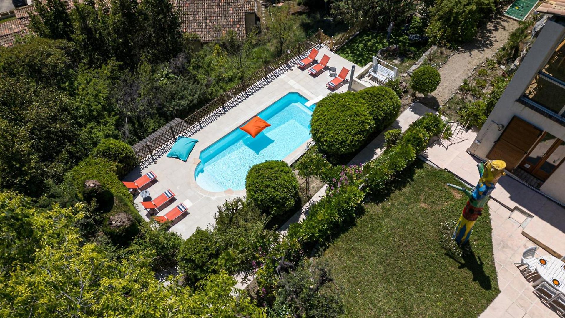 Monte Cristo - Conviviale A - Superbe Vue, Piscine Et Jeux En Plein Air Villa Nice