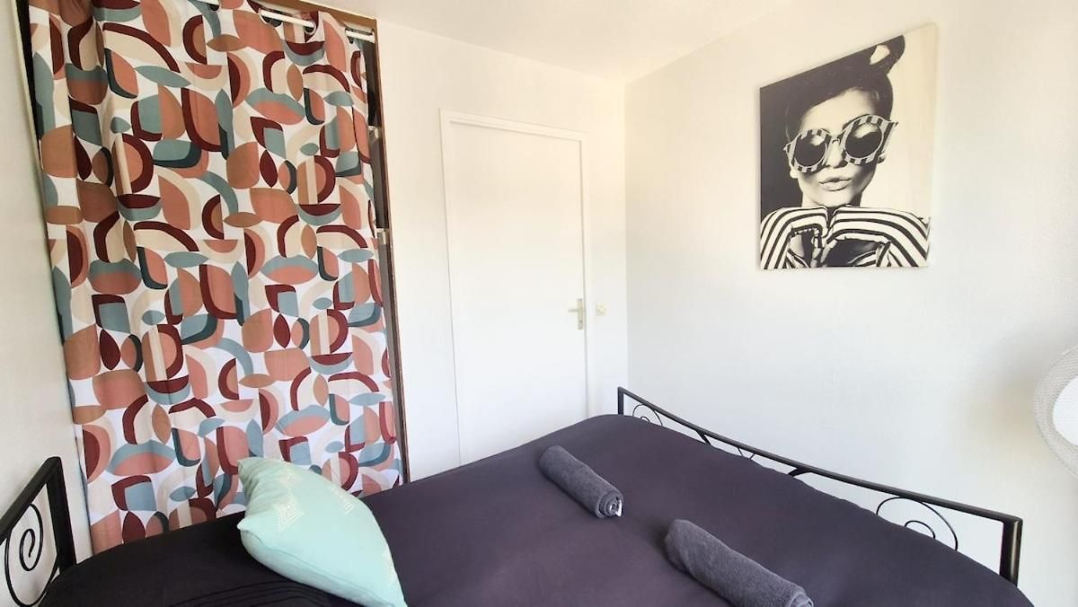 Apartment 2p, Balcon, Parking Proche