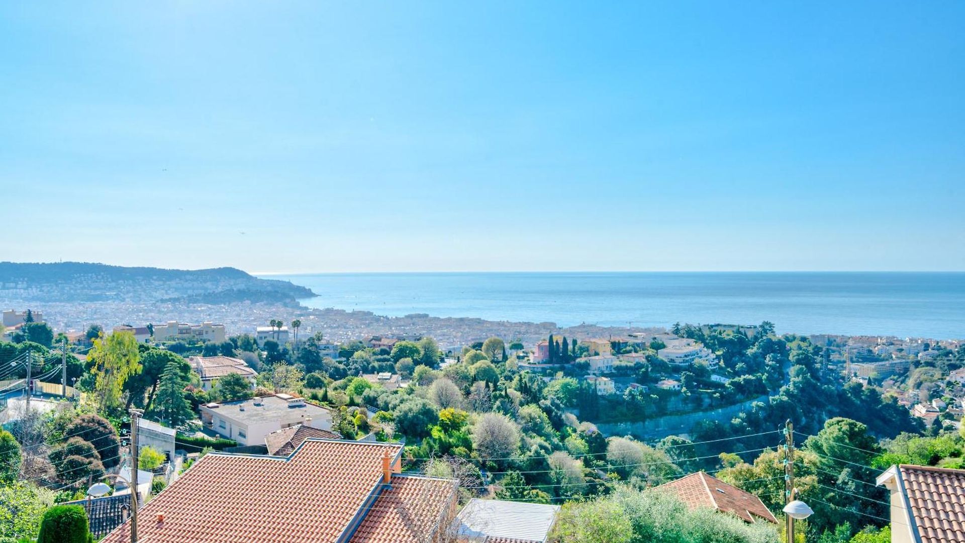 Panoramic Sea View Of The French Riviera, Parking Apartment Nice