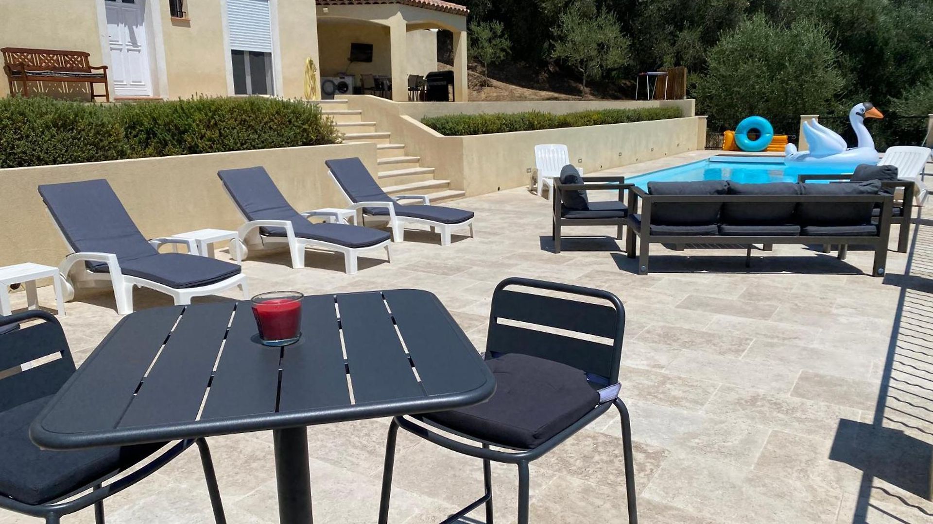 Avec Piscine Chauffee Collines Villa Nice