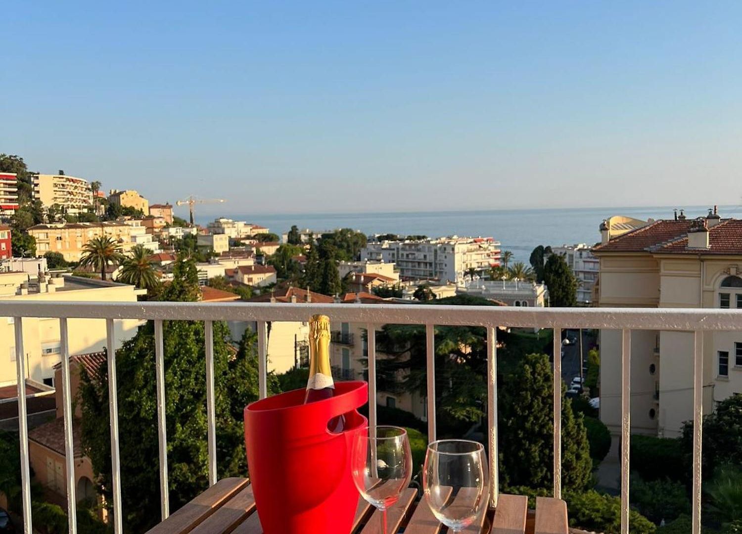 Vue T2 Cosy, à Pied 3 Mins, Coucher De Soleil, Parc Privé Appartement *