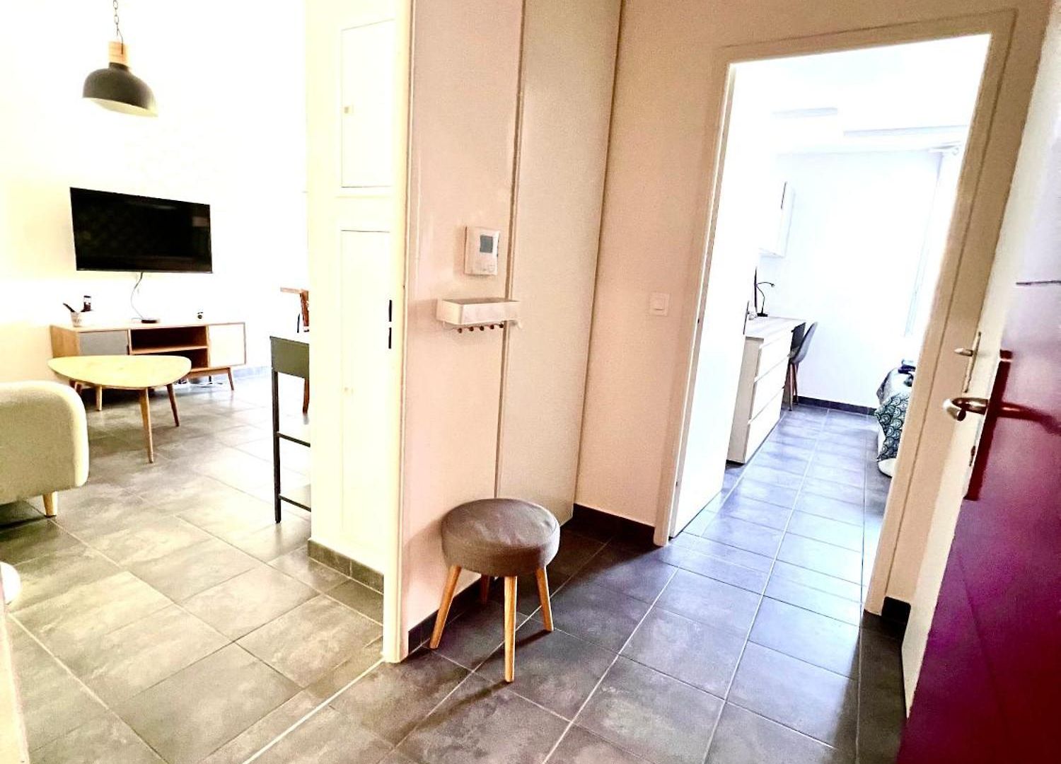 2-room Apartment, Bright Balcony