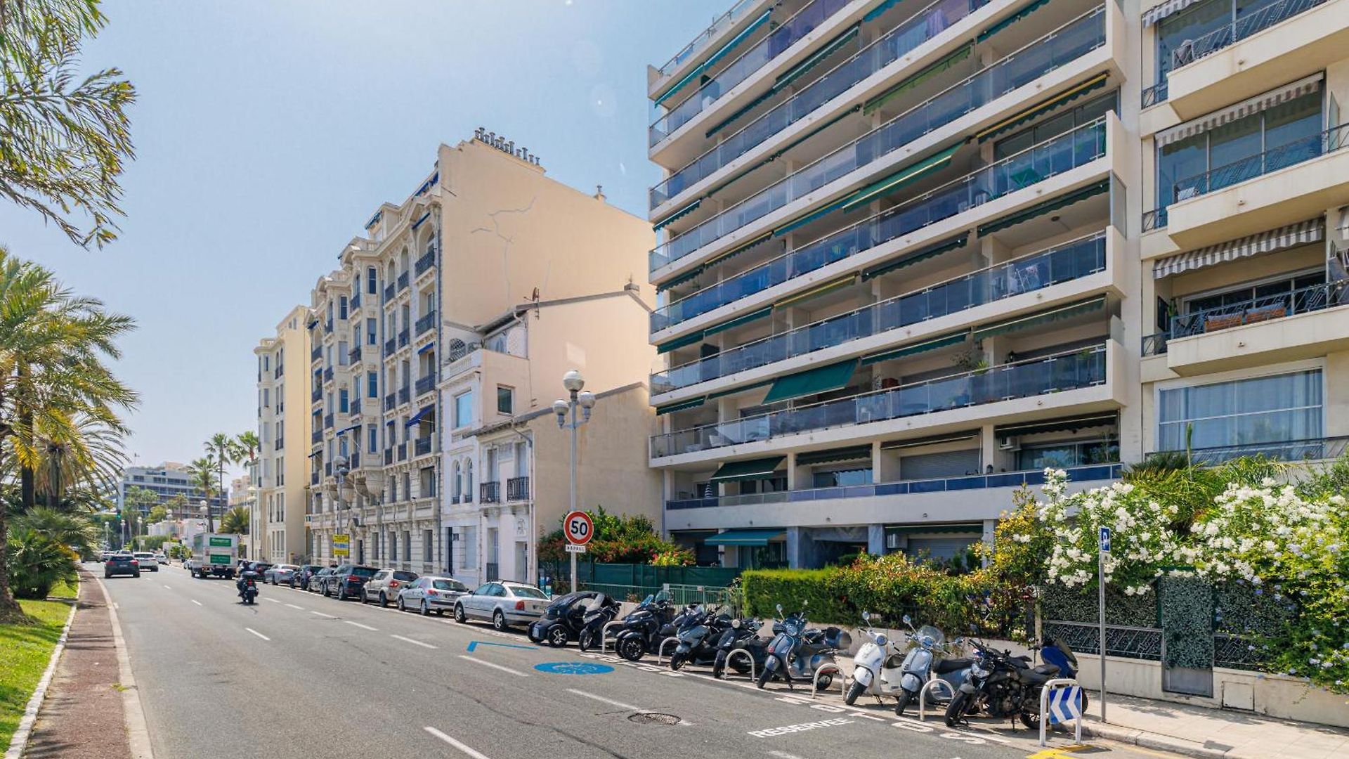 Sea View & Terrace Promenade Des Apartment *
