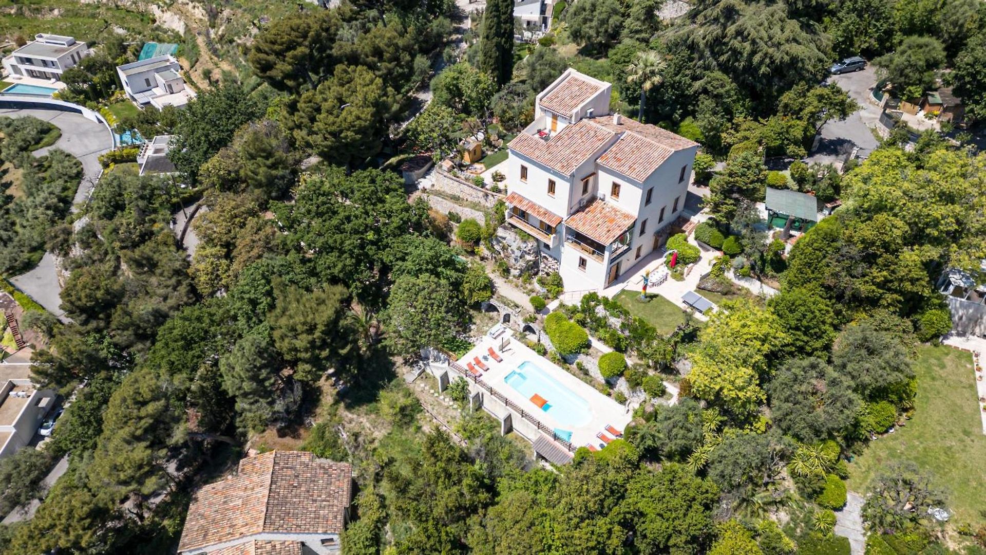 Villa Monte Cristo - Conviviale A - Superbe Vue, Piscine Et Jeux En Plein Air *