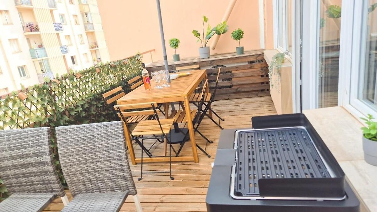 Superbe 3p Neuf - Terrasse - Barbecue Nice