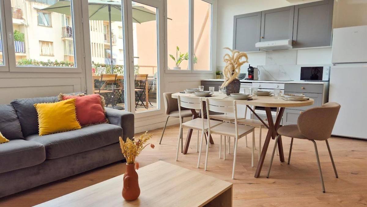 Superbe 3p Neuf - Terrasse - Barbecue Nice