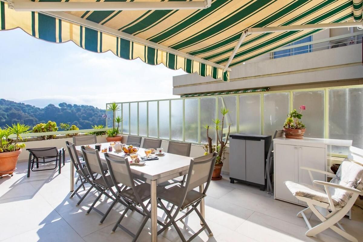 S12 Staywizus - 2bdr Bellet Sea & Mountain View Parking, Terrace & Ac *