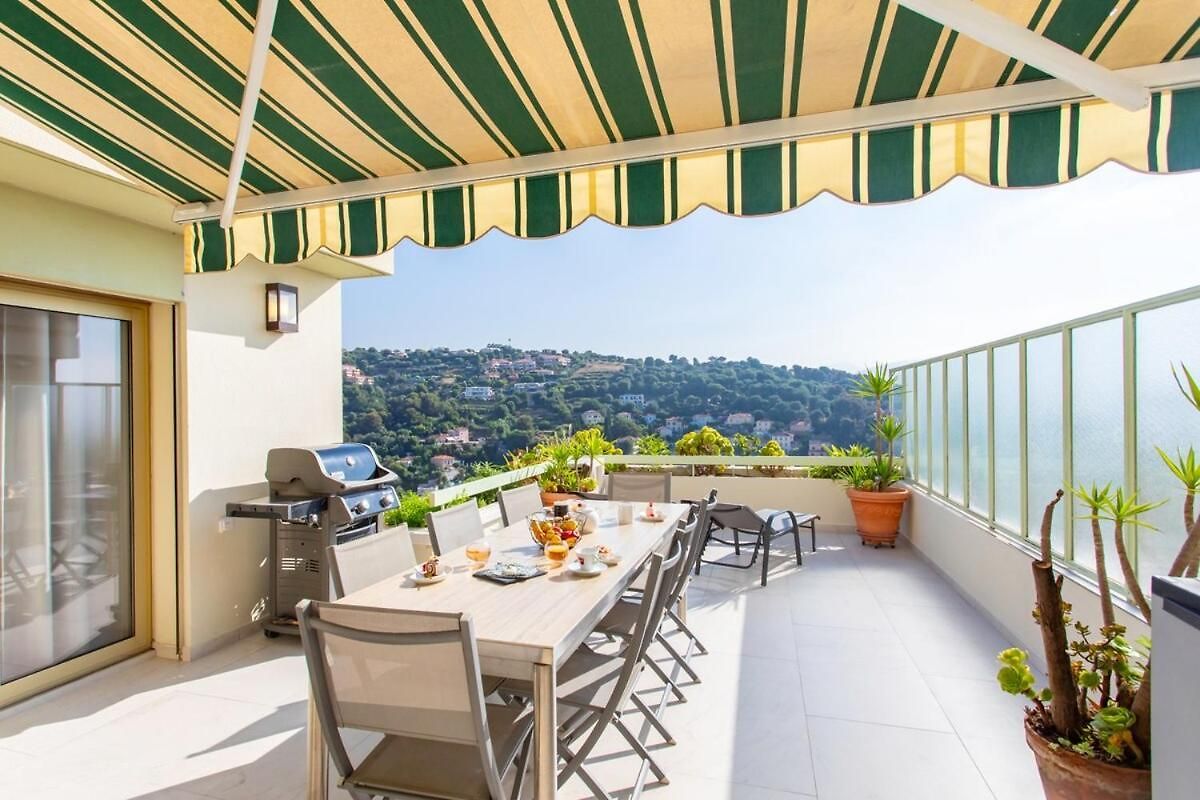 S12 Staywizus - 2bdr Bellet Sea & Mountain View Parking, Terrace & Ac Nice