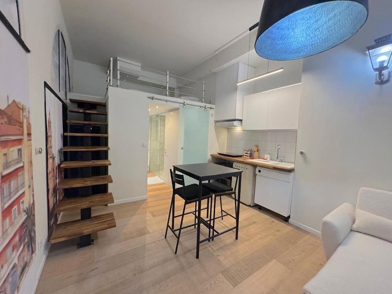 Appartement ⁂ Mezzanine - Clim Wifi Famille Nice
