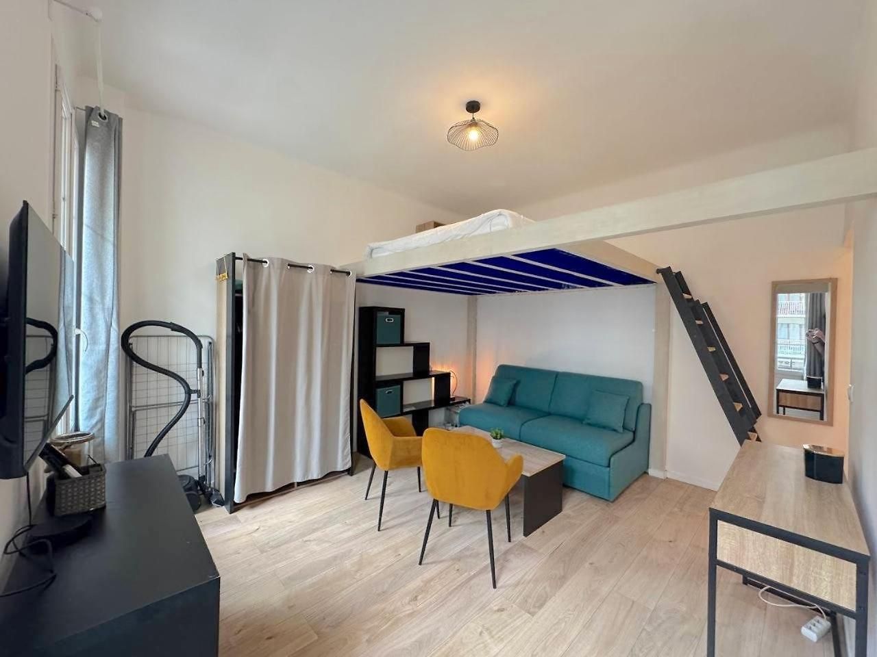 ⁂appartement élégant à 100m Prom Des Appartement Nice