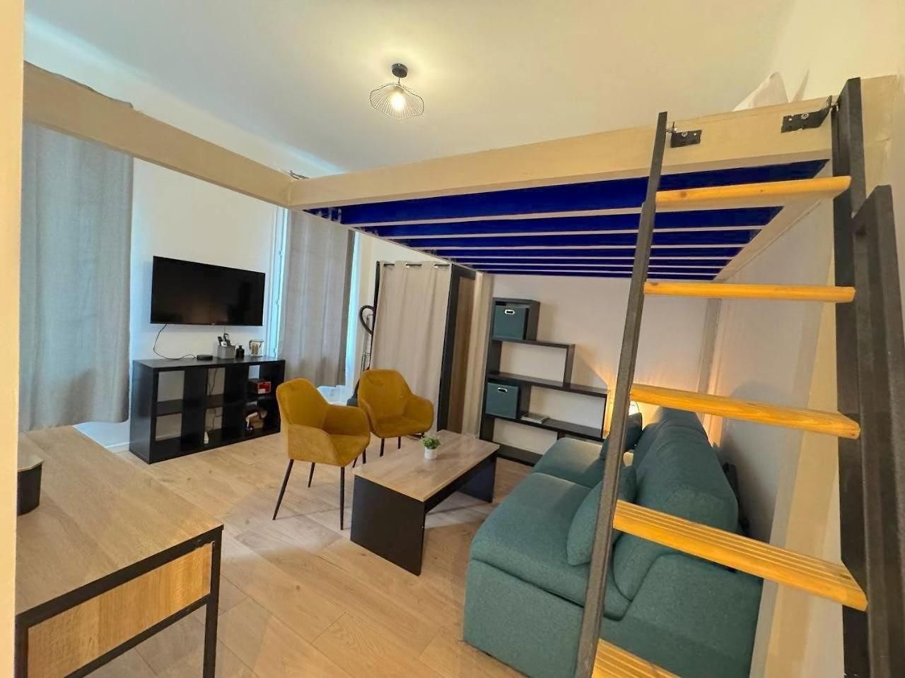⁂appartement élégant à 100m Prom Des *