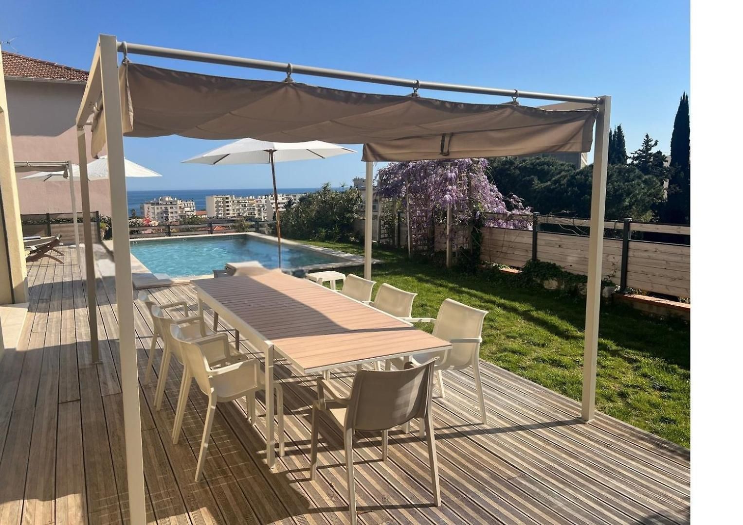 Moderne Pour 8 Personnes - Vue Sur ! Nice