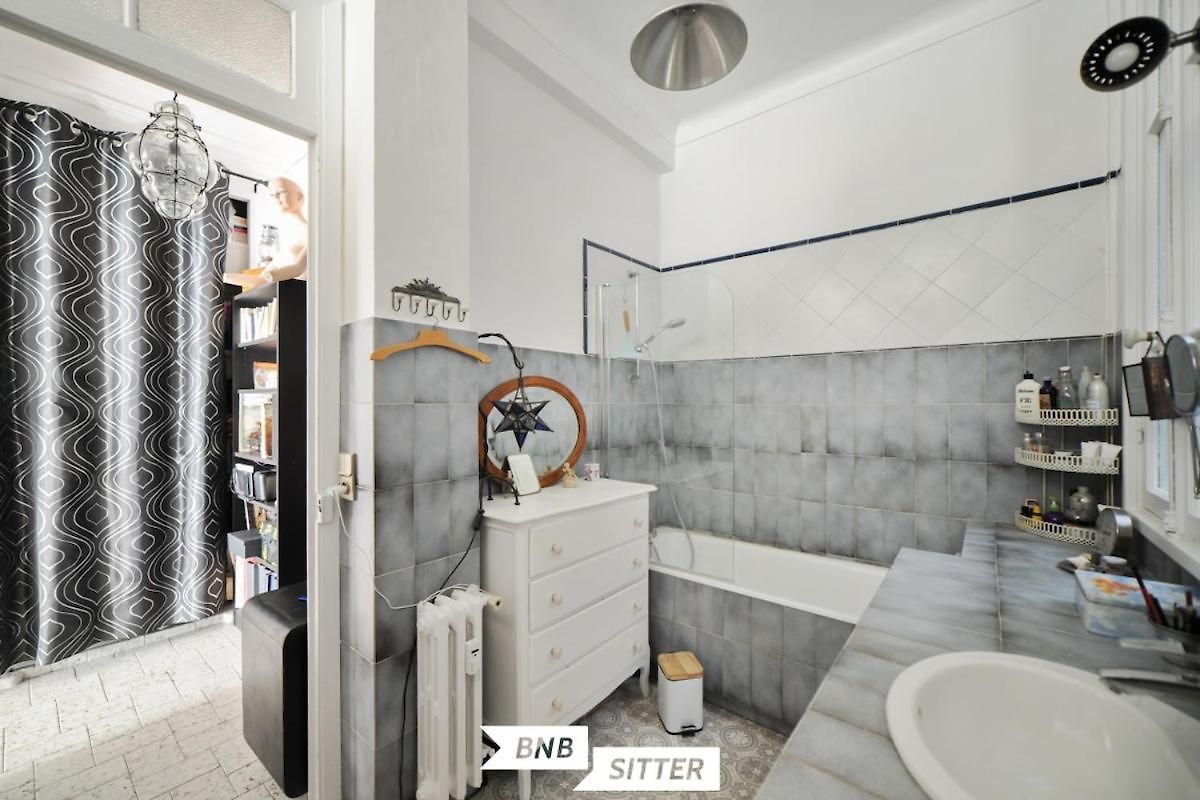 Appartement Bohemian Style And Luminous Balcony Nice