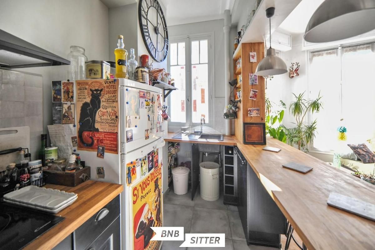 Bohemian Style And Luminous Balcony Appartement *