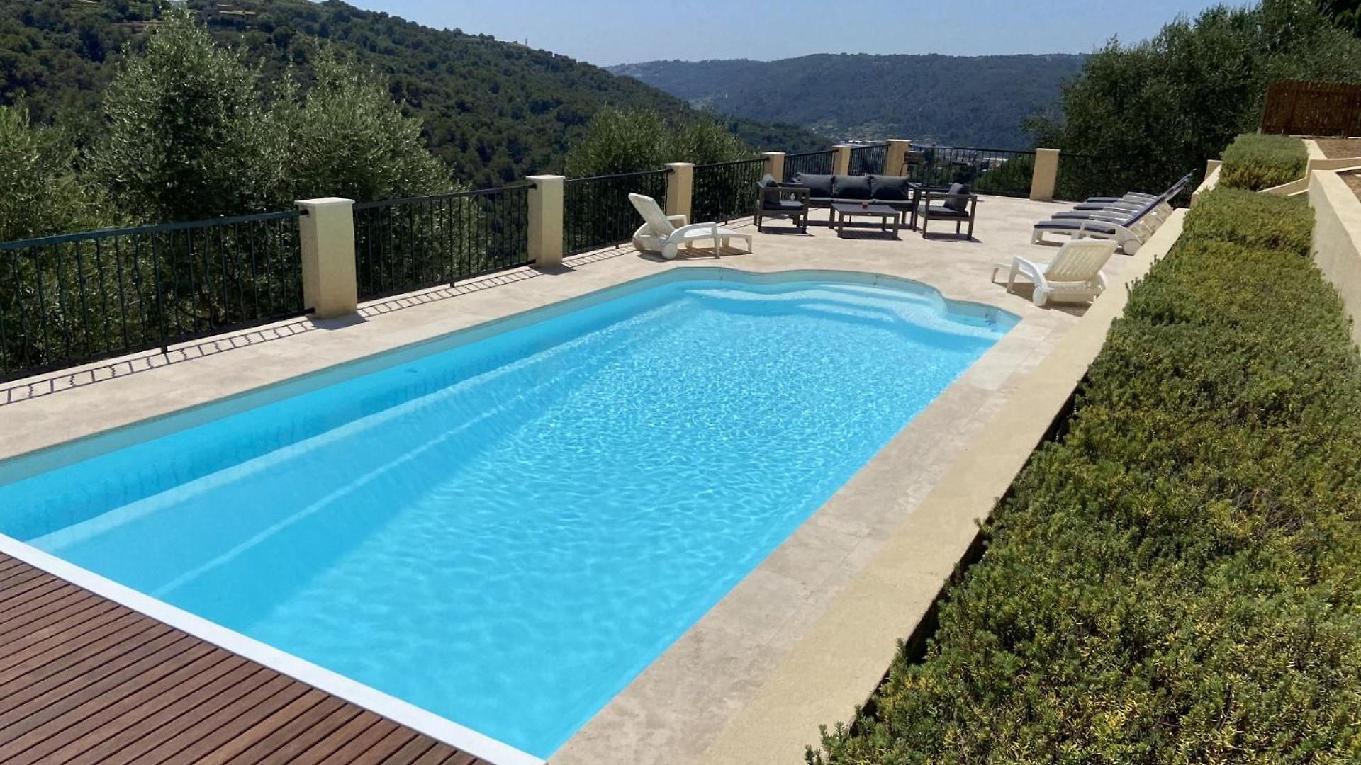 Avec Piscine Chauffee Collines *