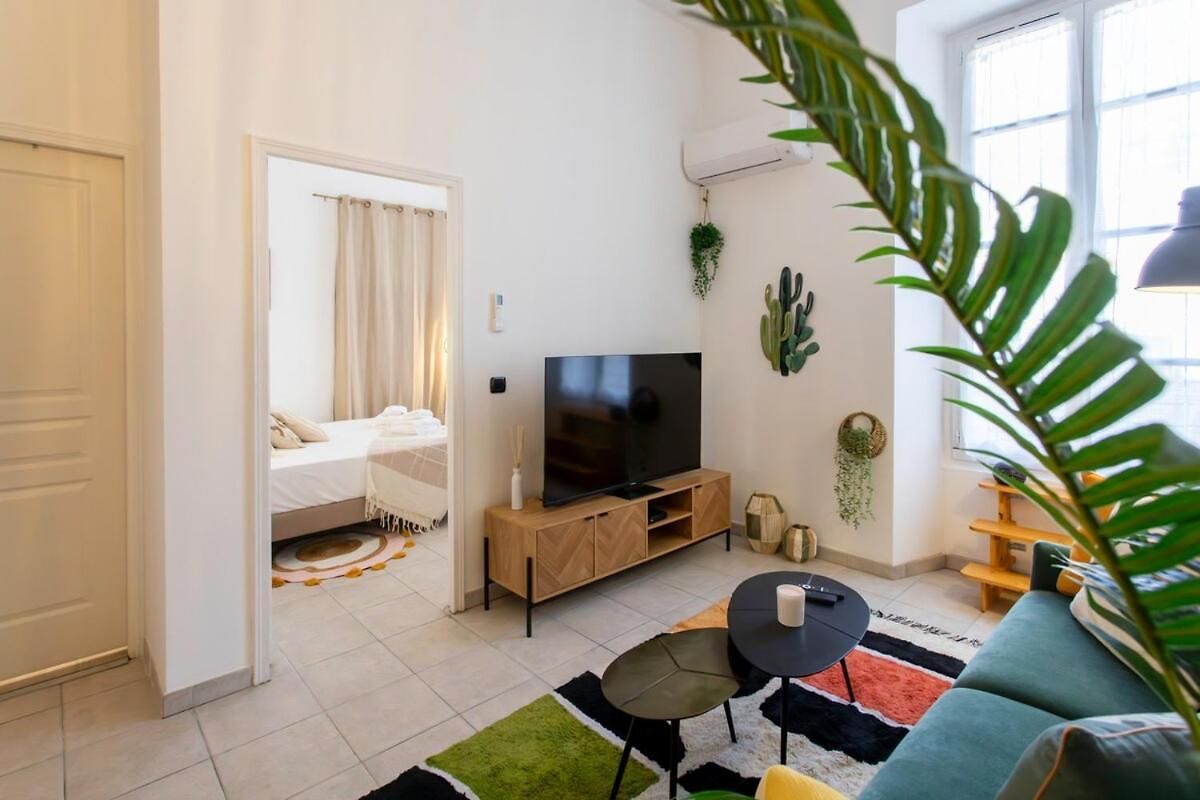 #56 Staywizus - 2p Massena Close Promenade, Old Town, Ac Appartement *