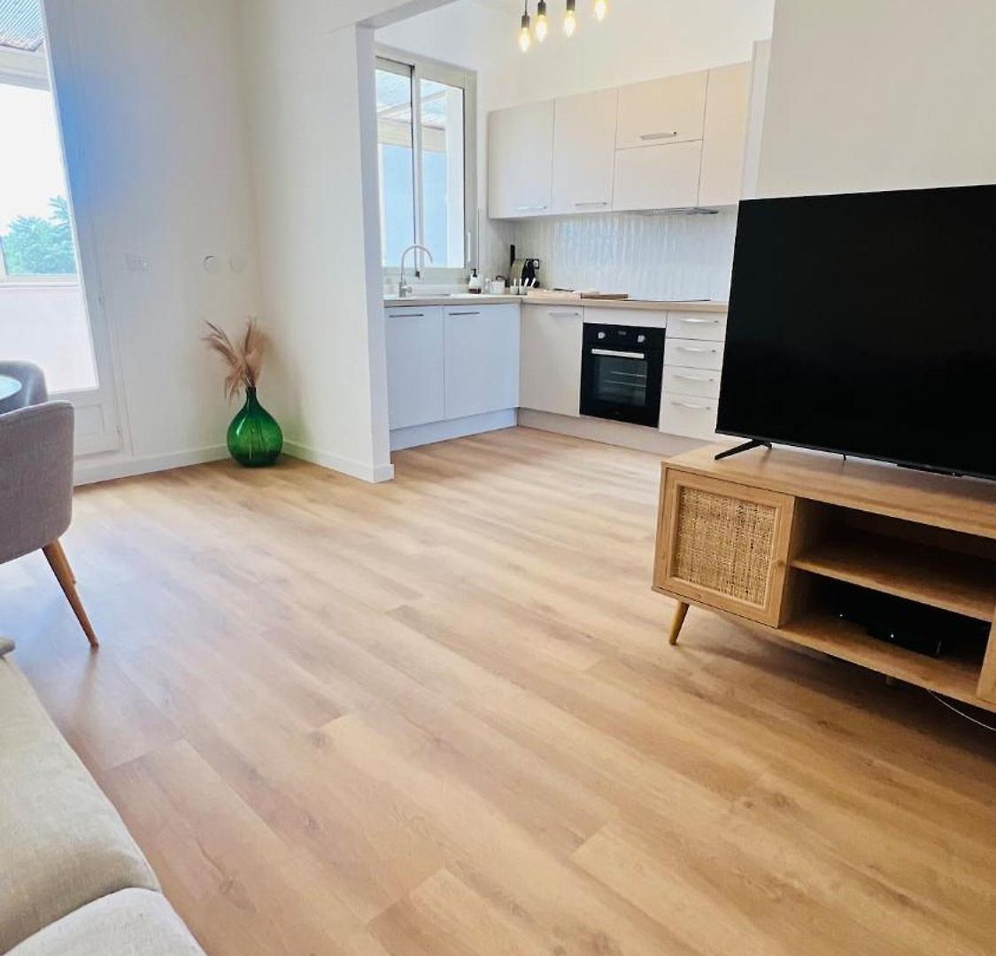 Sublime T3 Havre De Paix Rénové Climatisé Parking Appartement Nice