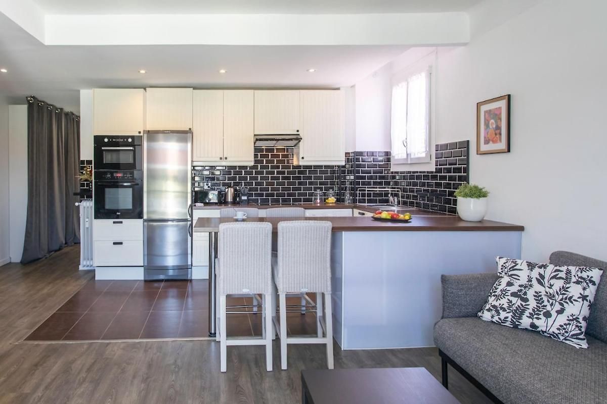 L4 Staywizus - 2bdr Des Postes Central, Massena Ac 2balconies Appartement