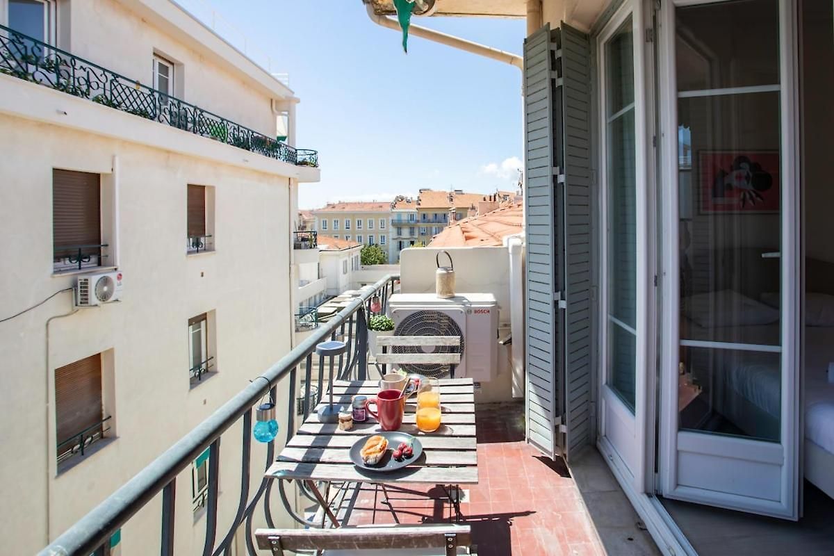 L4 Staywizus - 2bdr Des Postes Central, Massena Ac 2balconies Nice
