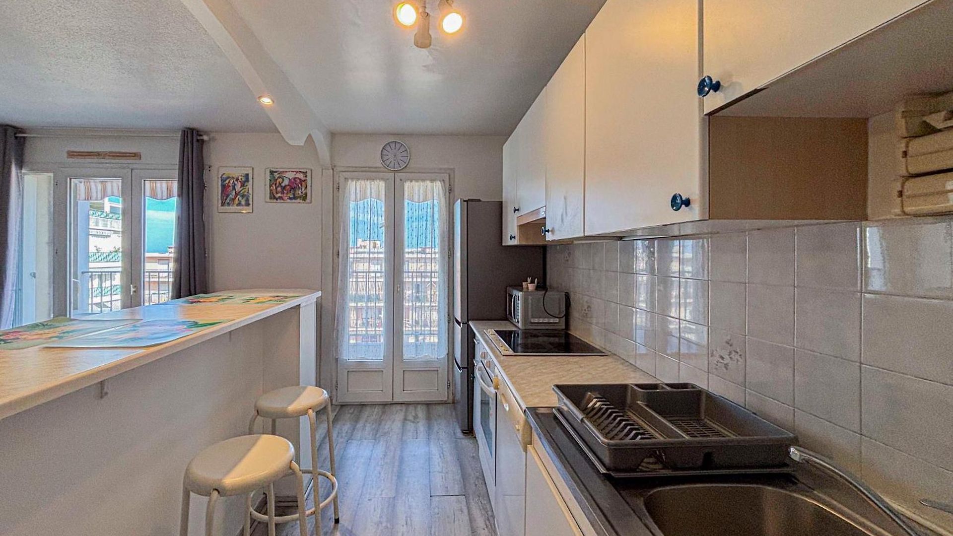 Douceur Azureenne - Wifi, Parking, Vue Mer, 4pers Apartment Nice