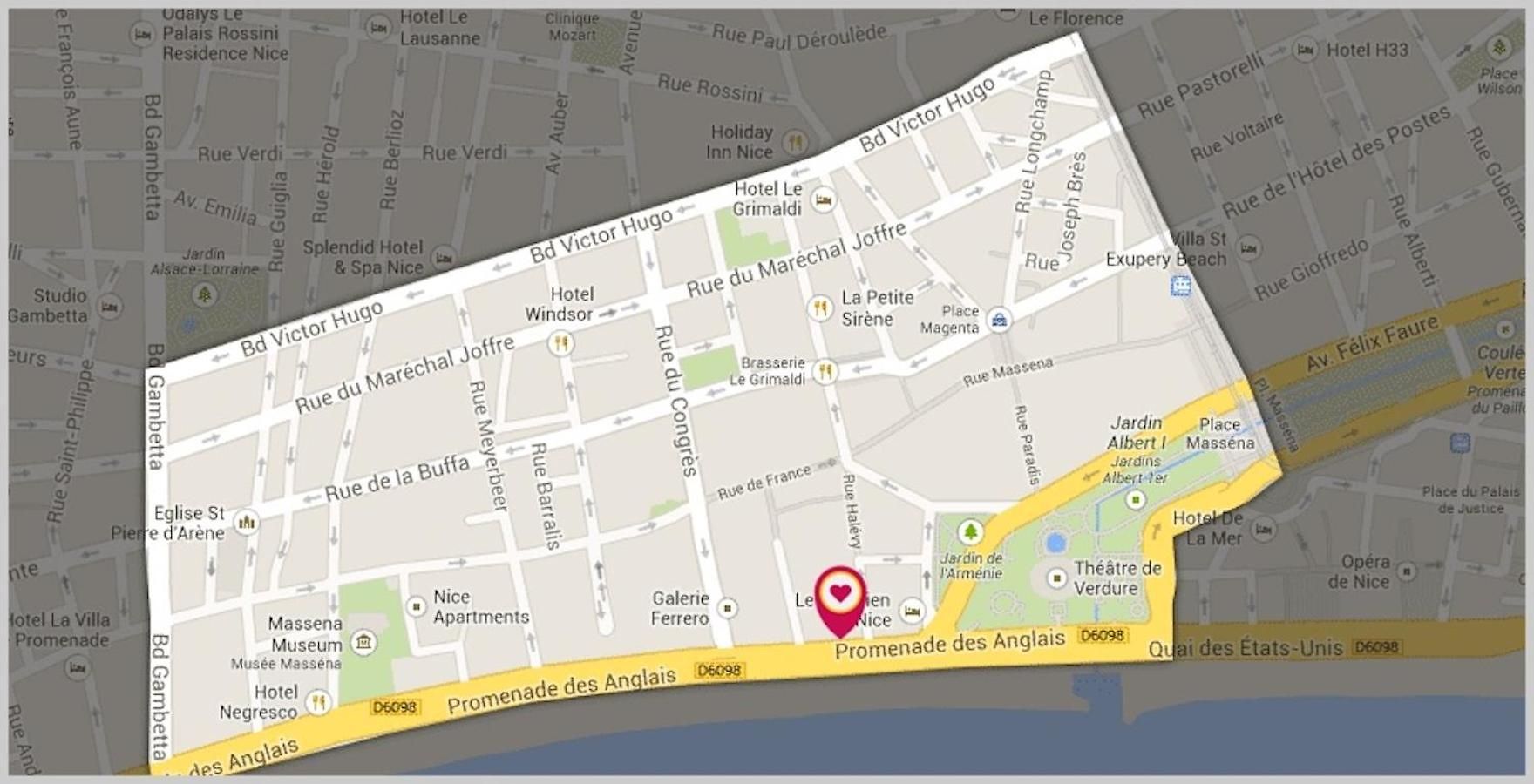 Appartement Carre D Or Face A La Nice