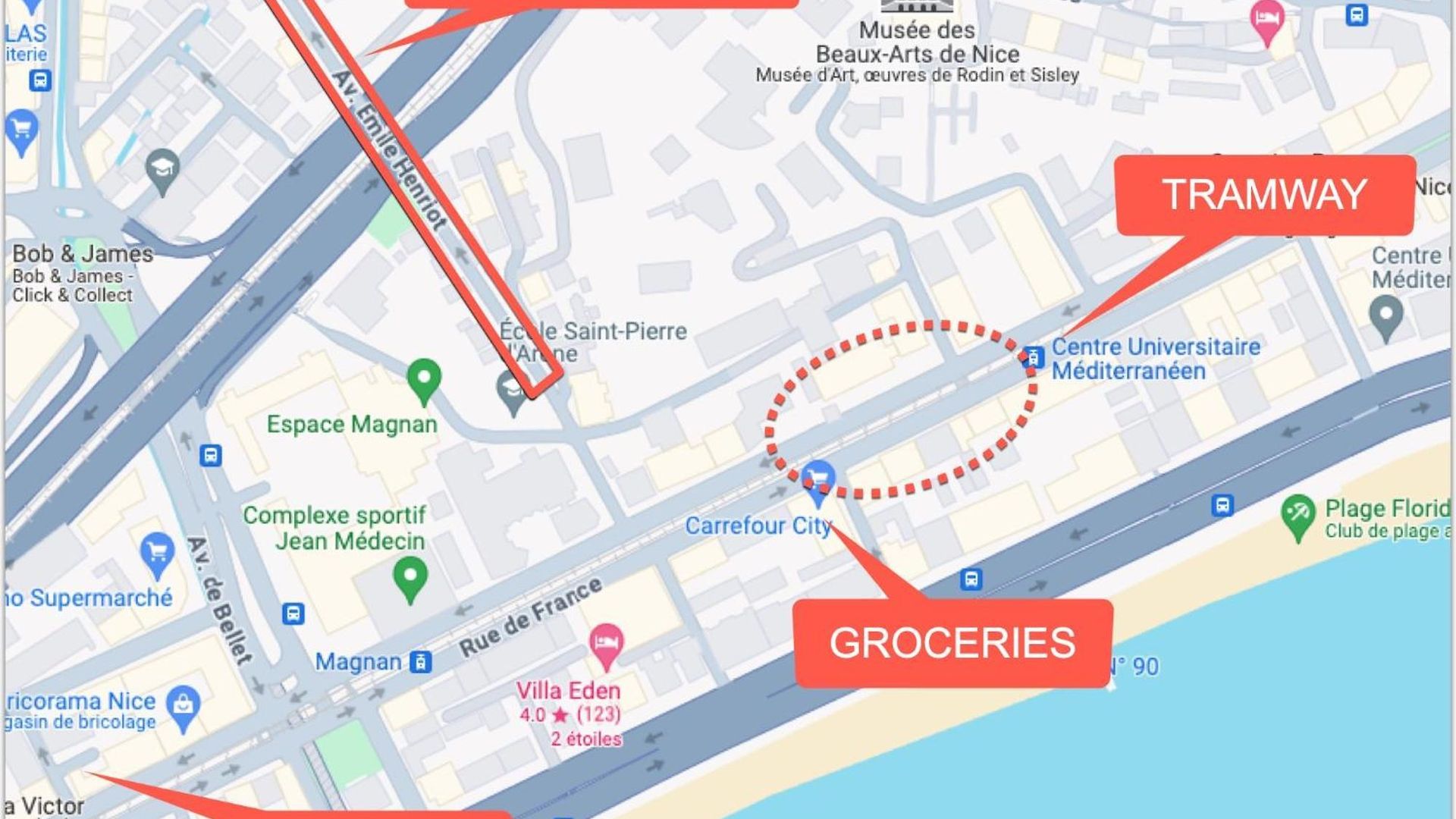 Easy And Accessible Flat Near The Appartement Nice