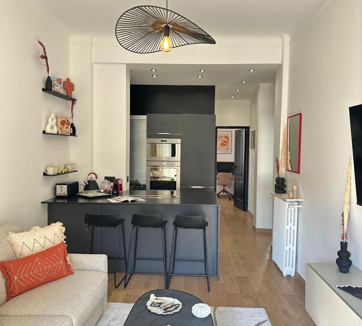 Appartement Chic Et Confort- Nice- 3 à 5 Personnes Nice