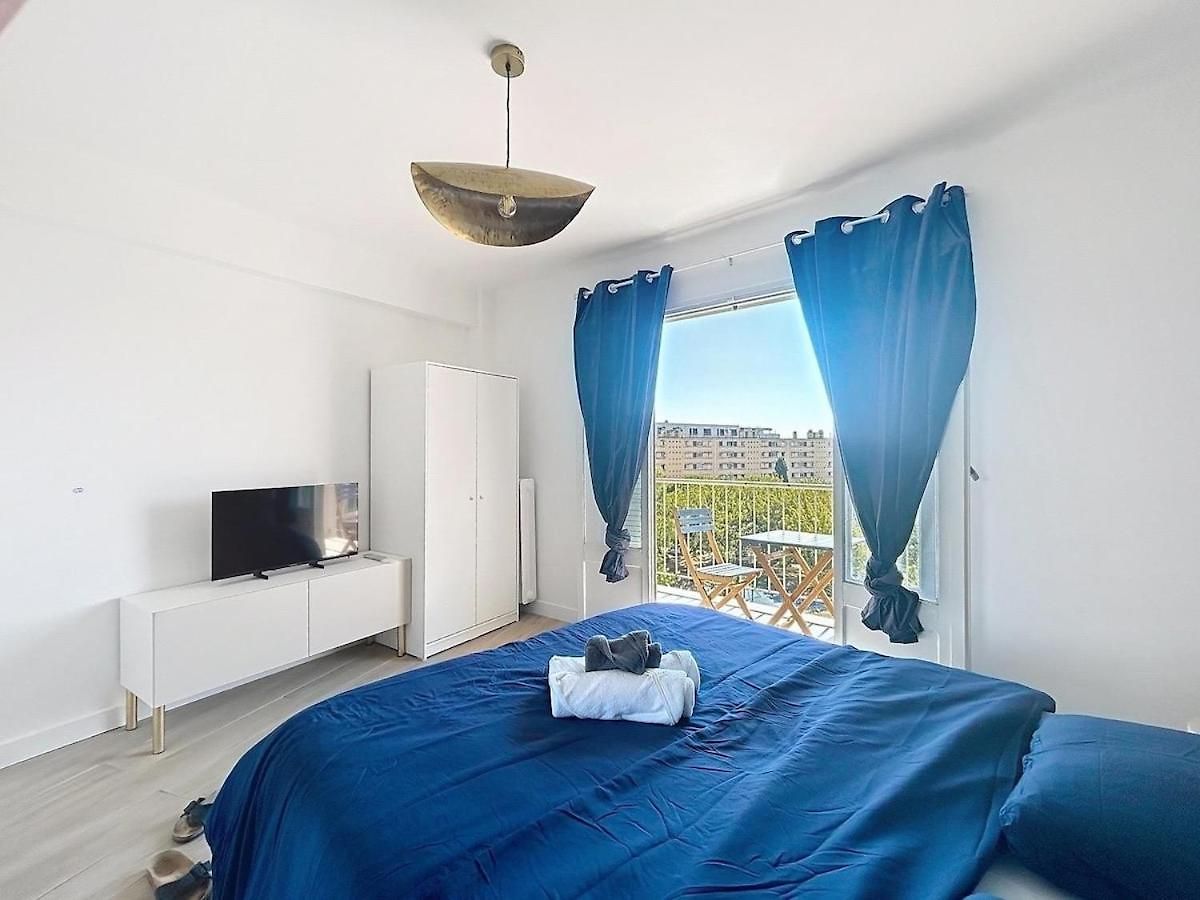 Beautiful 4 Sea Airport Appartement Nice