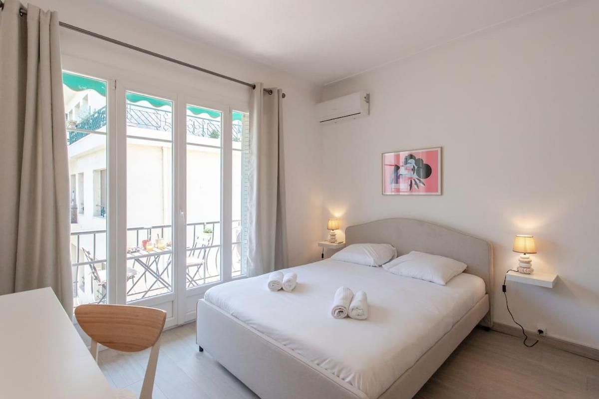 Appartement L4 Staywizus - 2bdr Des Postes Central, Massena Ac 2balconies *