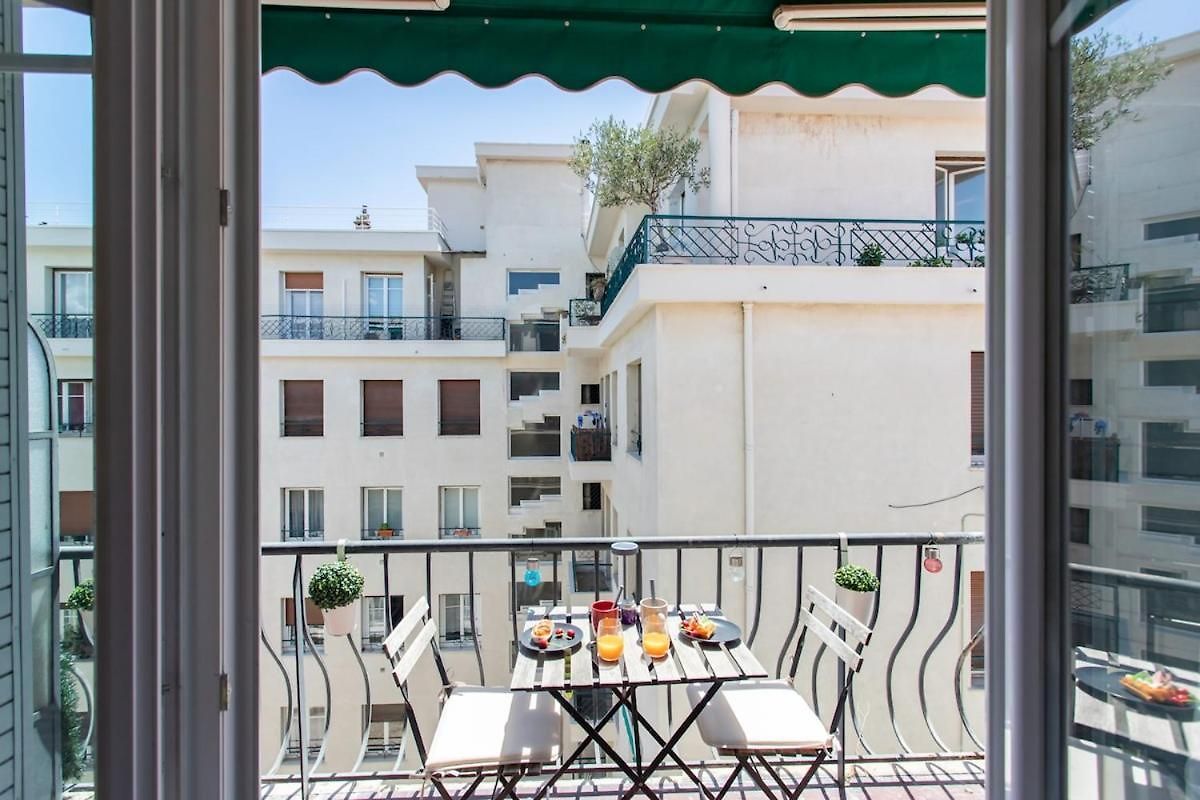 L4 Staywizus - 2bdr Des Postes Central, Massena Ac 2balconies Appartement