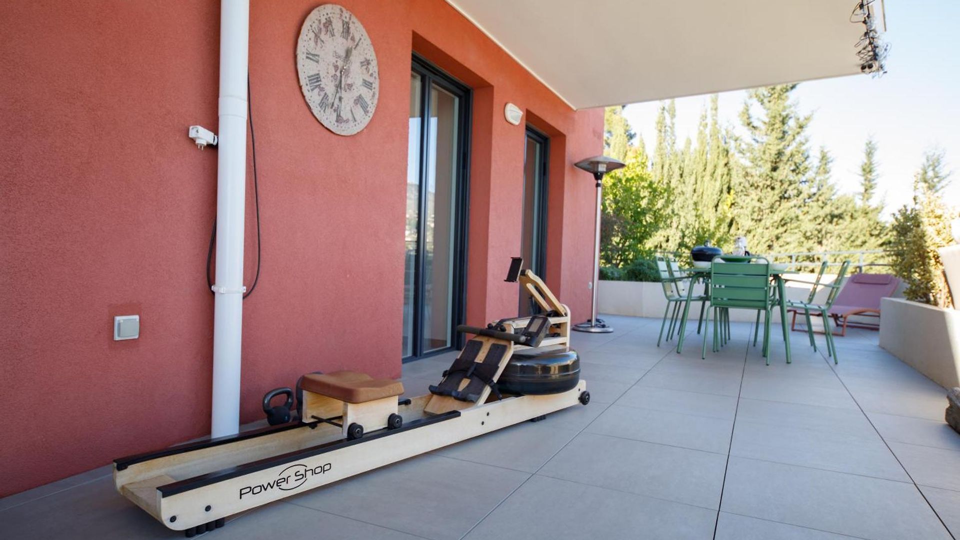 Apartment Hill A Terrasse 130m2, Vue Panoramique, Piscine, Parking Prive, Climatisation, Wifi