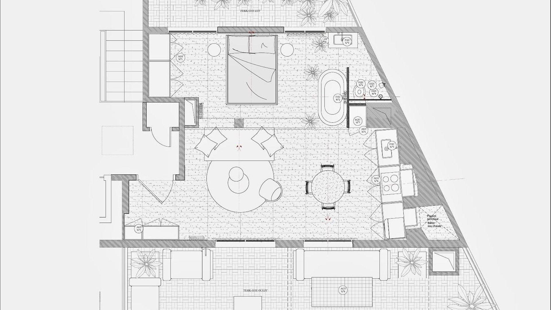 Penthouse Avec Terrasses Panoramiques *