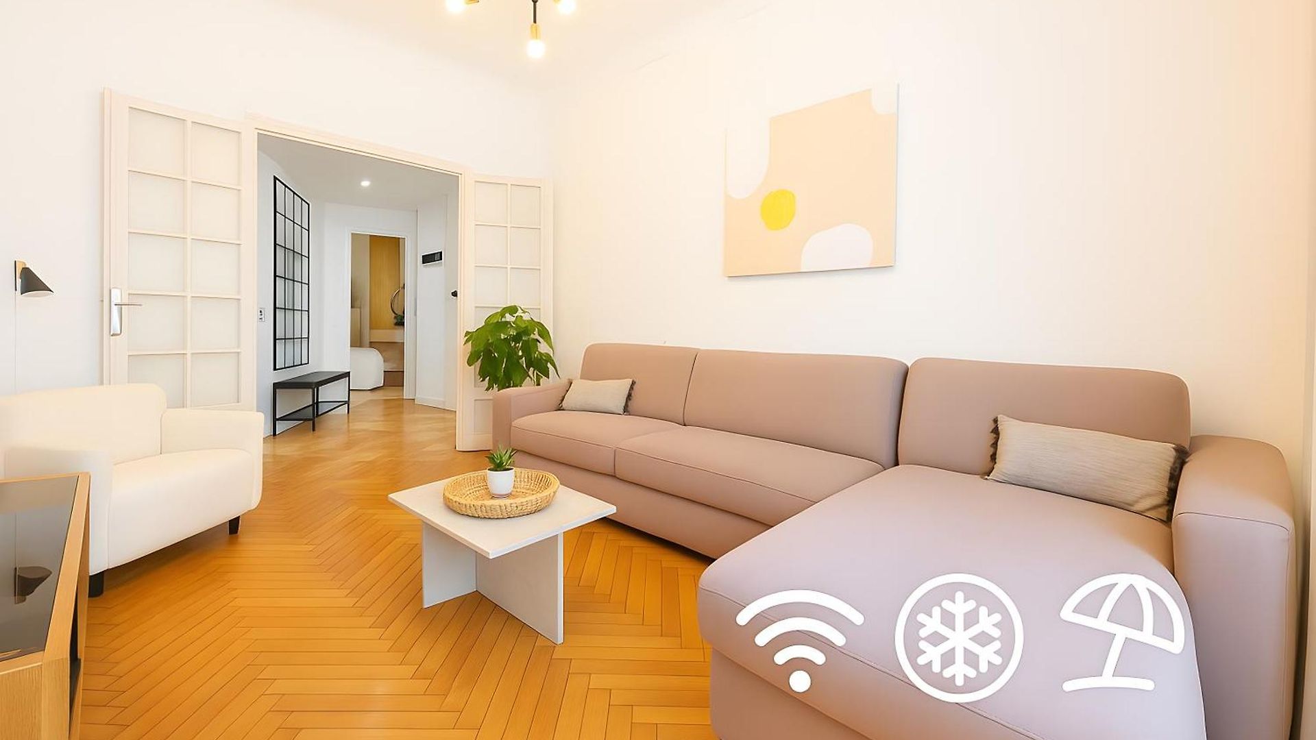 Azur Elegance Air Conditioning 8 Min Sleeps 6 * Nice