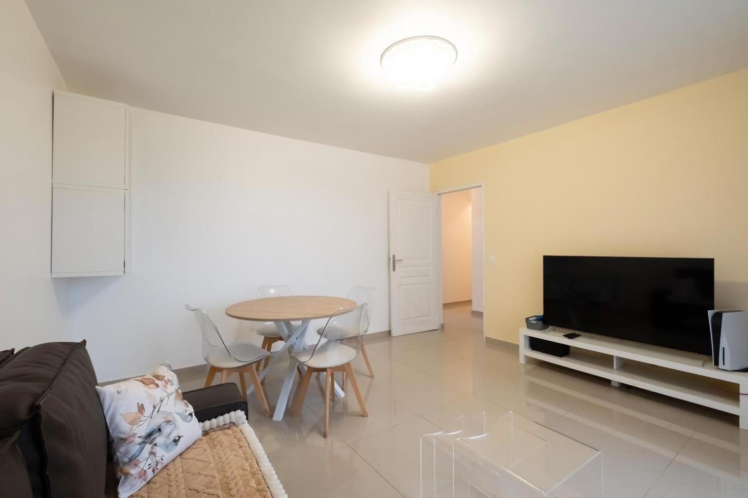 Azur 3 Start 8 Min Tram Airport 5m Appartement Nice