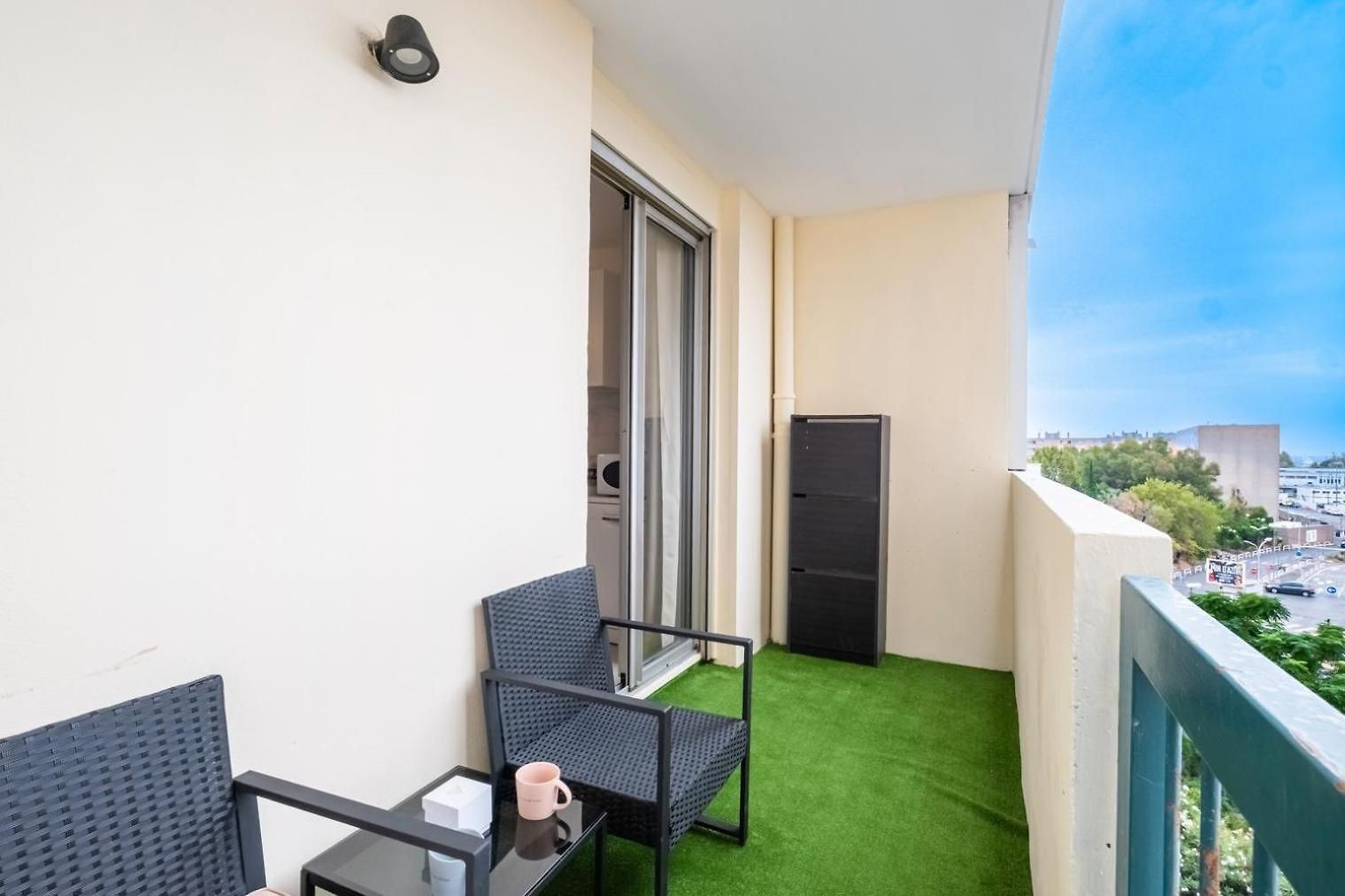 Azur 3 Start 8 Min Tram Airport 5m Appartement Nice