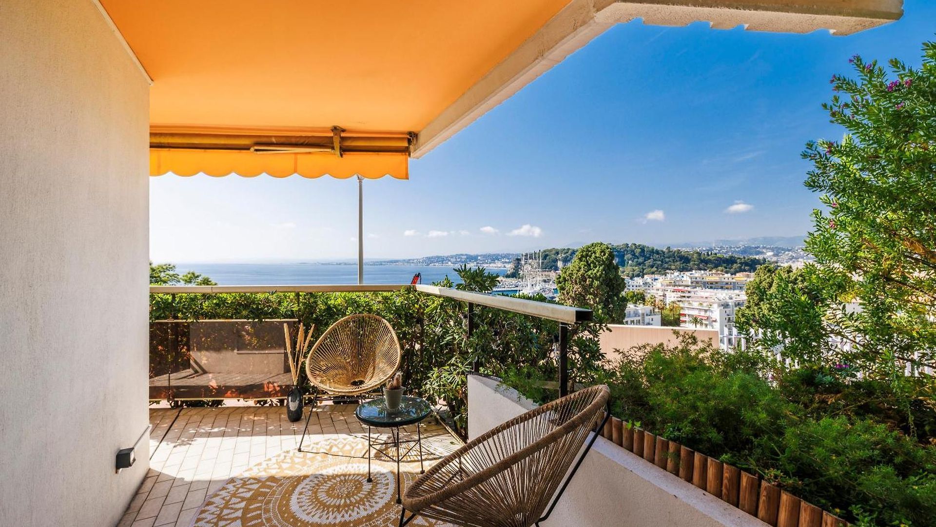 Renting - Carnot - Escape To French Riviera Terrace With Sea View * Nice