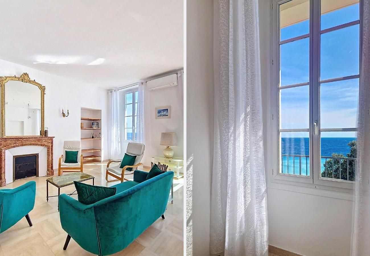 Appartement Nestor&jeeves - Bleu Panorama - Vue Exceptionnelle Nice