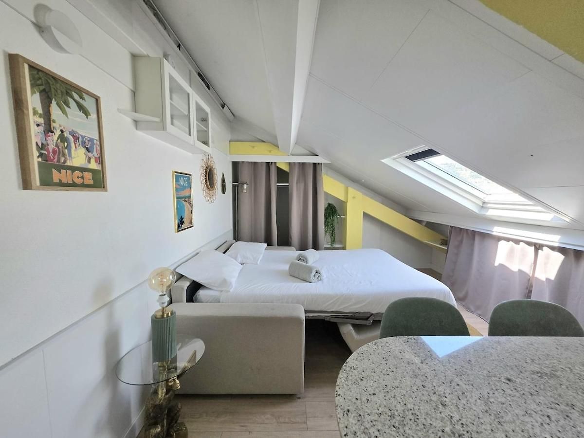 Cosy Sous Les Toits - Gare - 2 Pers Appartement Nice