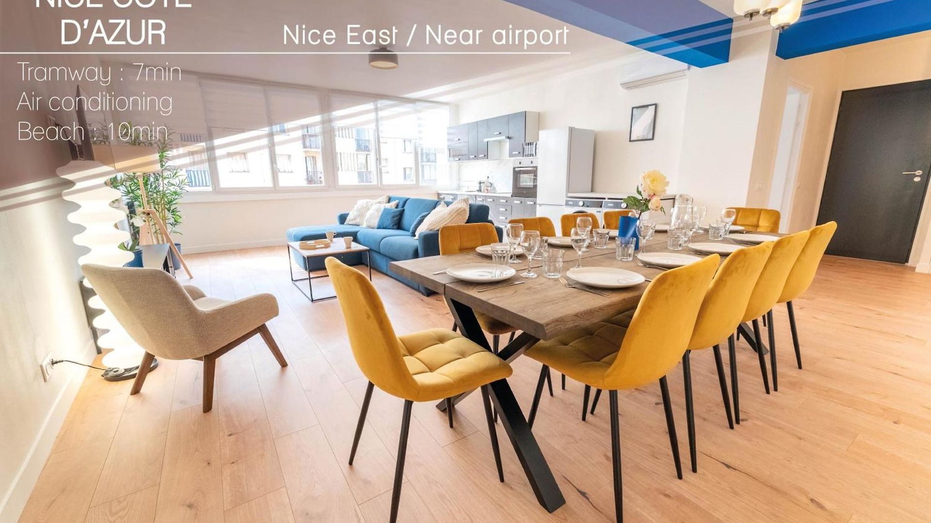 Grand Idéal Famille, Proche Plage, Bon Emplacement Pour Visiter La Côte D'azur Appartement