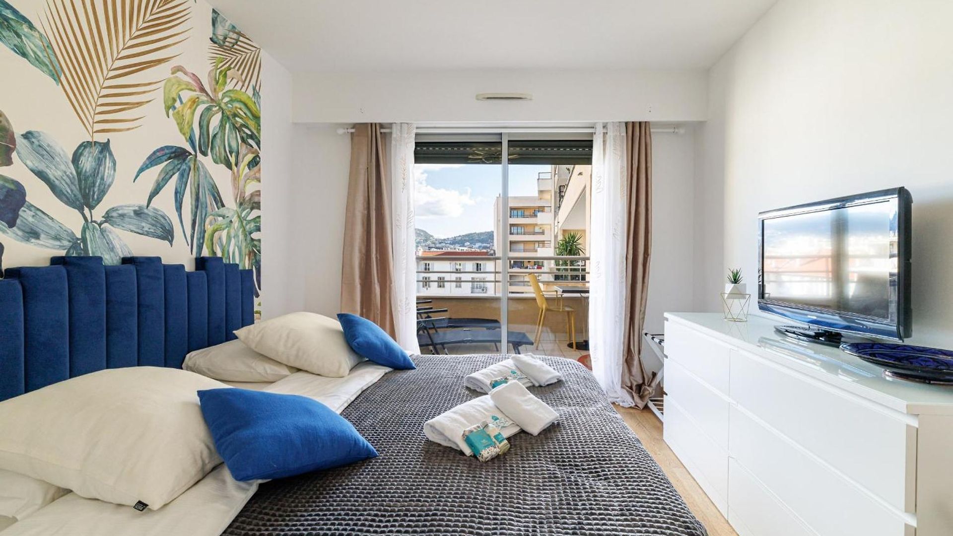My Casa - Palais Med 702 D - 2 Bedroom Down Town With Terasse Ac Apartment Nice